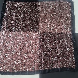 Chan Luu 100% Silk Animal Print Scarf